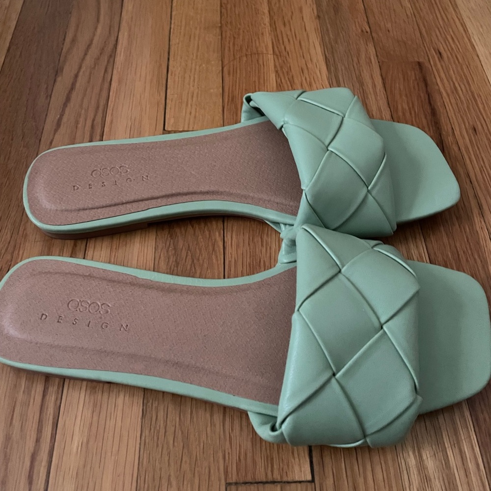 Asos woven flat sandal